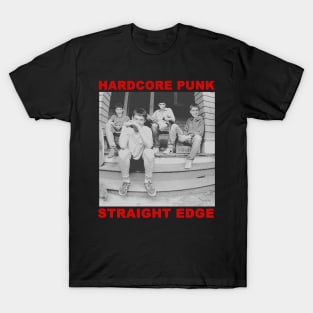 jim carrey straight edge hardcore punk T-Shirt